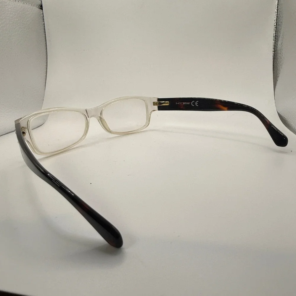 Just Cavalli Eyeglasses Women 54-15-135 Clear‎ Tortoise Rhinestone JC455